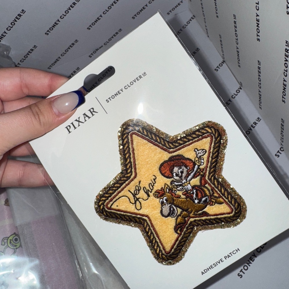 Pixar Stoney Clover Star Jessie Patch